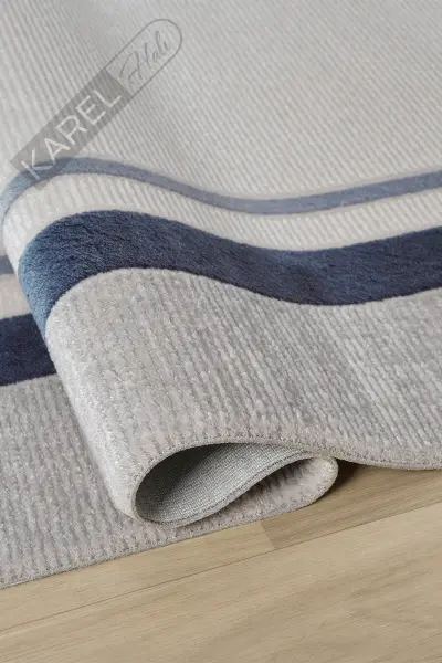 Seyran Halı Zen 7001 Mavi Akrilik Halı