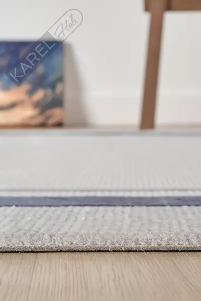 Seyran Halı Zen 7001 Mavi Akrilik Halı