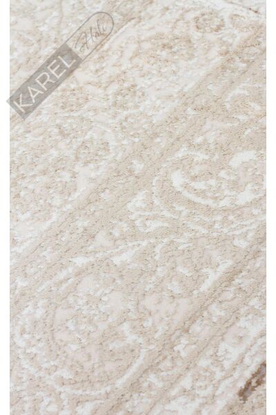 PADONA PDN 01 BEIGE Extra Yumuşak Dokulu Sık Dokuma Modern Desenlere Sahip Şık Salon Halısı