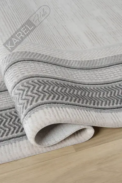 Seyran Halı Zen 7002  Antrasit Akrilik Halı