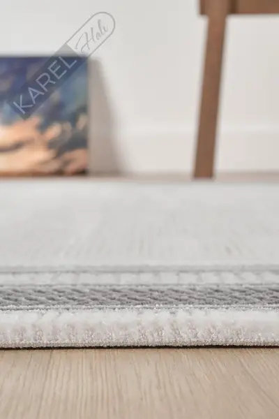 Seyran Halı Zen 7002  Antrasit Akrilik Halı