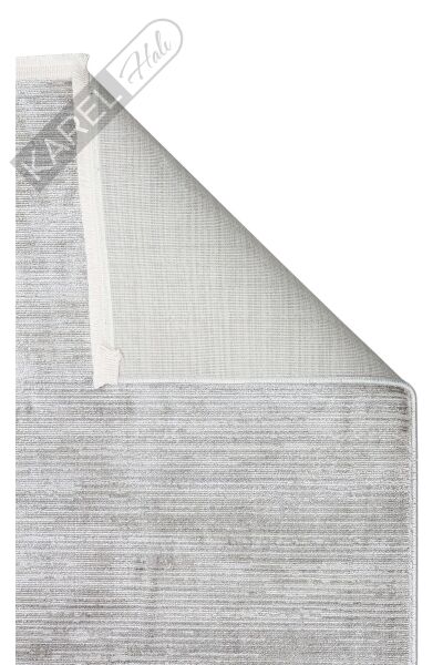 LISBON NEW LS PLAIN SILVER NW  Parlak Dokulu Modern Desenli Renkli Metalik Işıltılı Makine Halısı