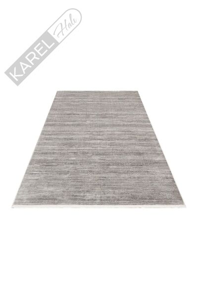 LISBON NEW LS PLAIN SILVER NW  Parlak Dokulu Modern Desenli Renkli Metalik Işıltılı Makine Halısı