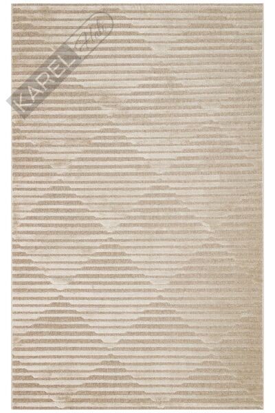 ZENITH ZNT 02 LATTE  Yüksek Alçak Dokulu Naturel Yün ve Viskon Modern Dokuma Halı