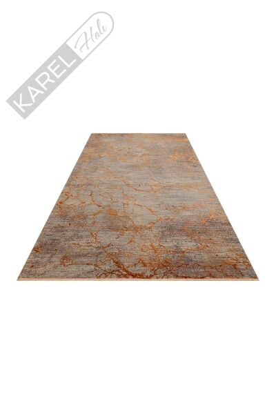 LA PAZ LPZ 01 COPPER Yüksek Alçak Dokulu Yüksek Kaliteli Sık Dokuma Modern Salon Halısı