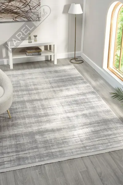 Seyran Halı Zen 7003 Gri Akrilik Halı