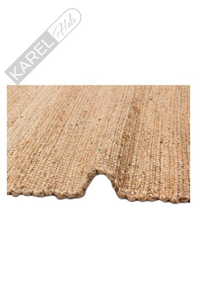 ECHO ECH 02 NATURAL XW El Dokuma Naturel Jüt Hasır Halı