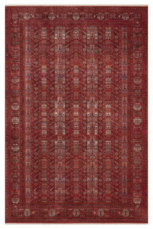 Seyran Halı Ahlat Koleksiyonu 257 Bordo Polyester Vintage Halı