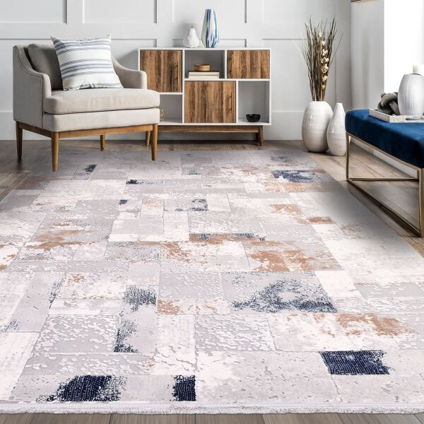 İpek Mekik Halı Safarin 7638A Akrilik Halı