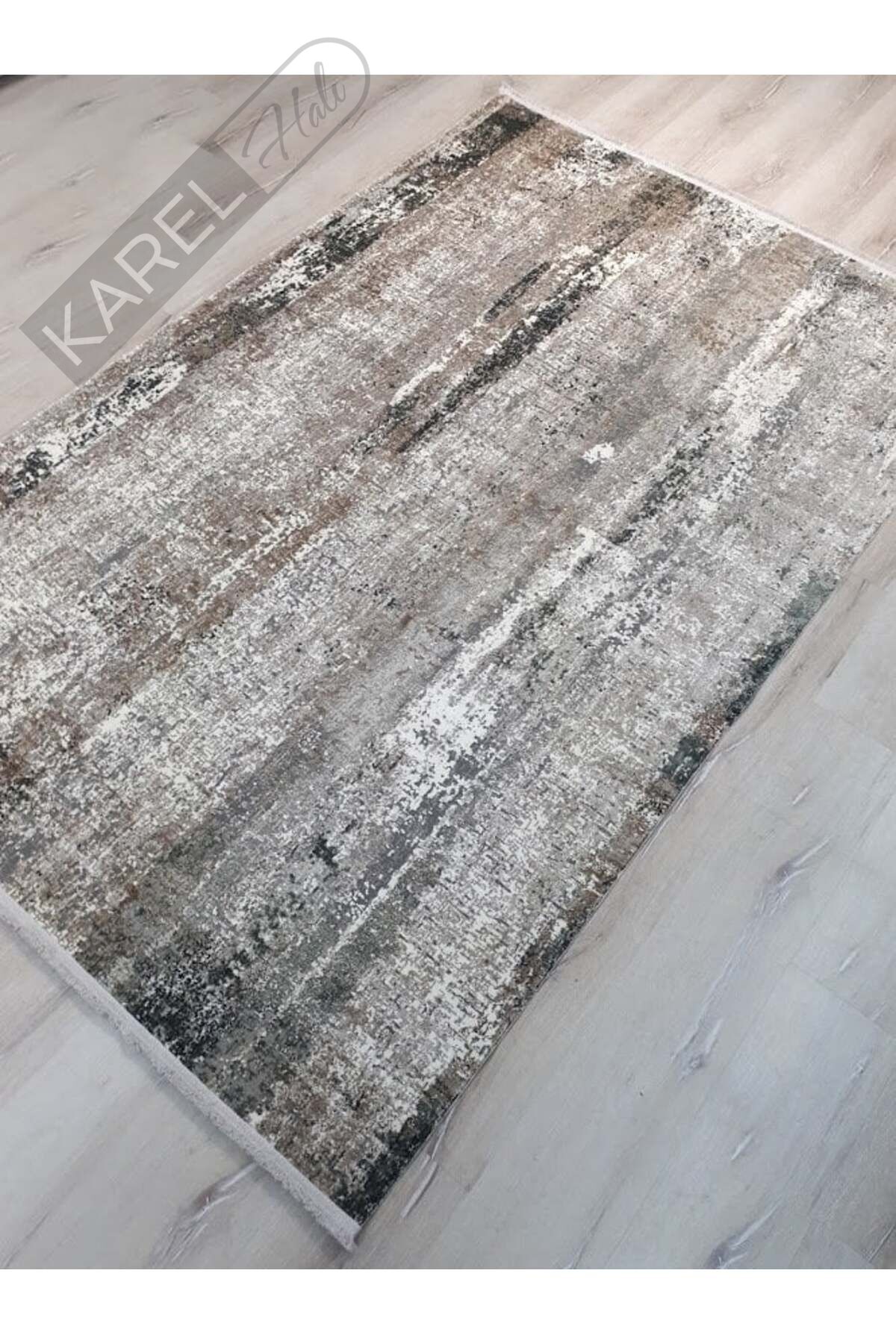 Porto PT02 Tencel Akrilik Yeşil Premium Halı