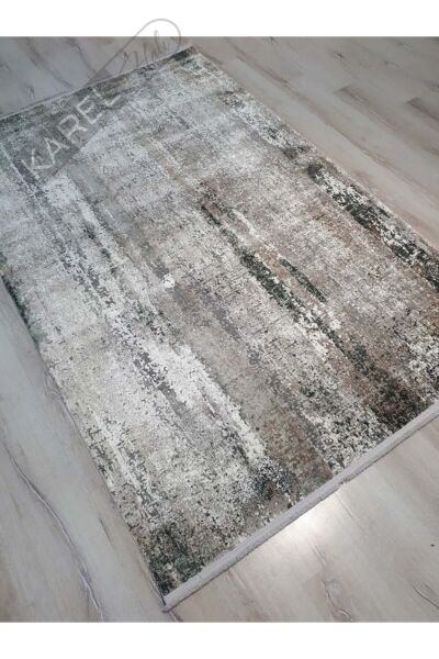 Porto PT02 Tencel Akrilik Yeşil Premium Halı