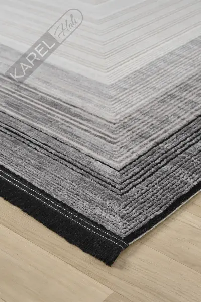 Seyran Halı Zen 7004 Gri Akrilik Halı