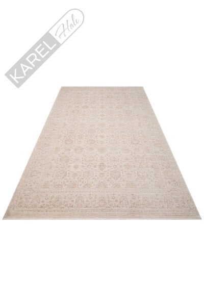MAHAL MOOD MHL MOOD 02 BEIGE CREAM Klasik Desenli Yüksek Kalite Sık Dokuma Salon Halısı