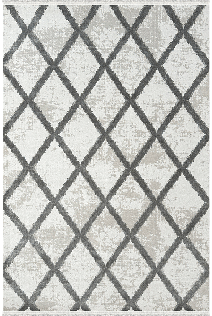 Woolen Halı Dior Koleksiyonu 4255 Gri Akrilik Halı