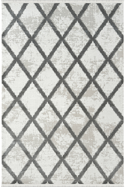 Woolen Halı Dior Koleksiyonu 4255 Gri Akrilik Halı