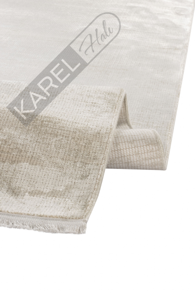 Apex Halı Aura 2816 Krem Premium Viskon İpek Halı