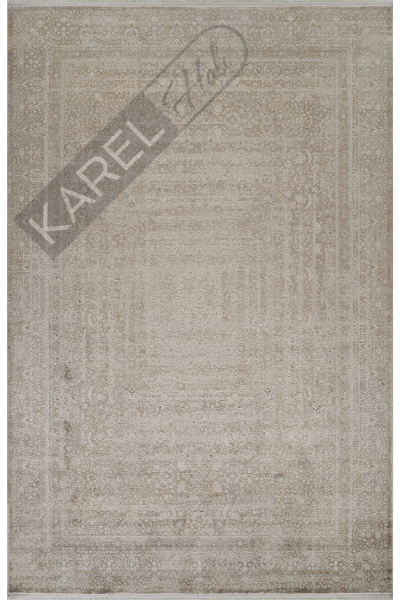 Apex Halı Aura 2845 Krem Premium Viskon İpek Halı