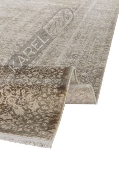 Apex Halı Aura 2845 Krem Premium Viskon İpek Halı