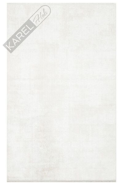 SATEEN ST 109 CREAM BEIGE Yıkanabilir Kaymaz Tabanlı Hav Vermez Sık Dokuma Modern Halı
