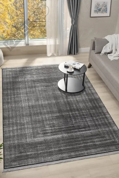 Seyran Halı Zen 7005 Antrasit Akrilik Halı